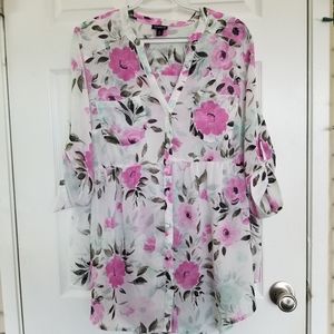 Torrid Floral Tunic